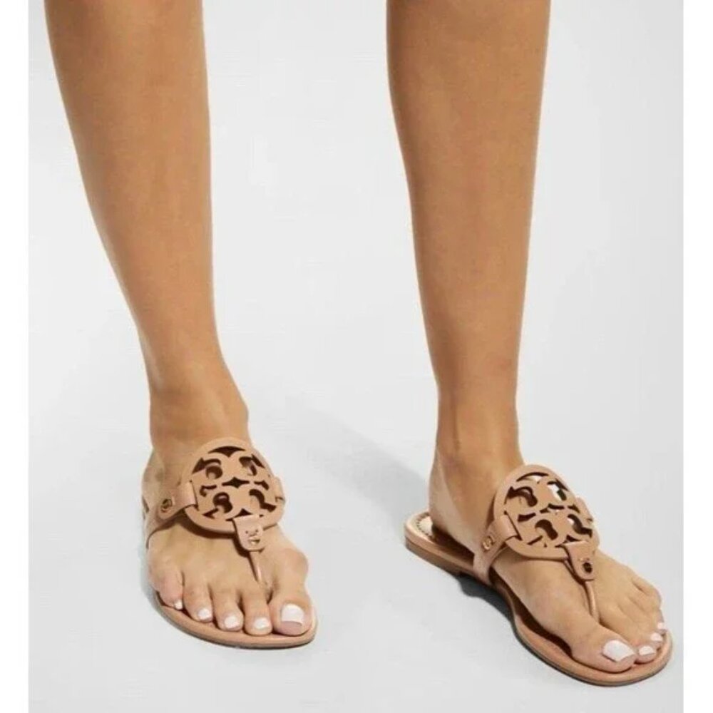 Tory Burch Miller Beige Sandals for Women